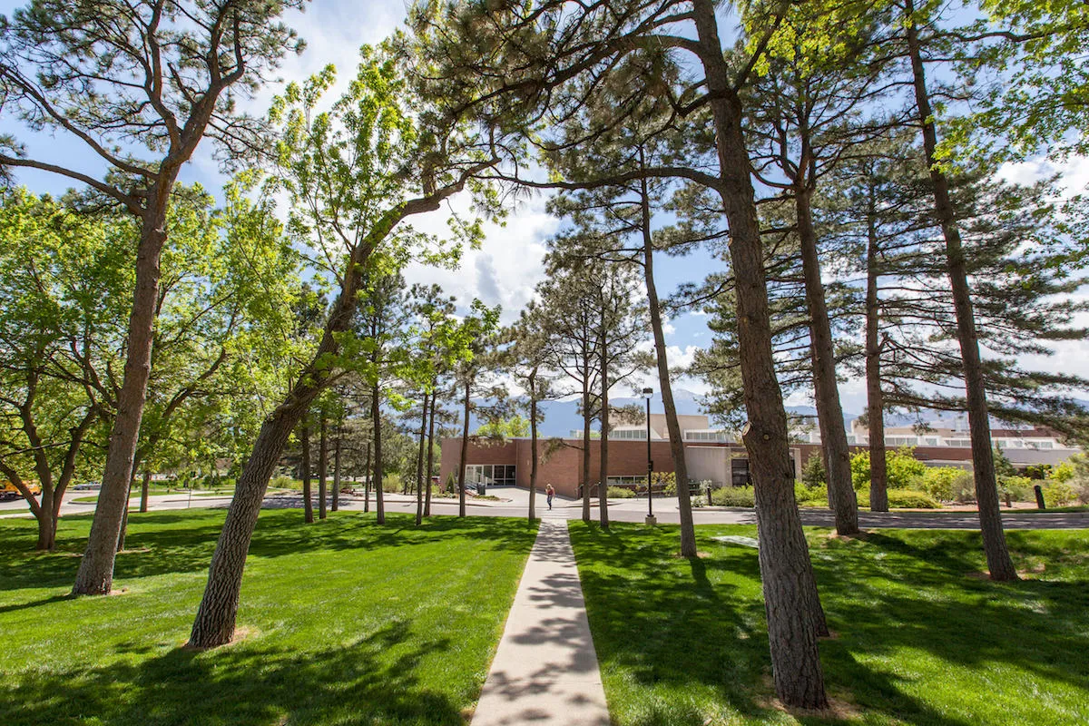 UCCS Campus in spring